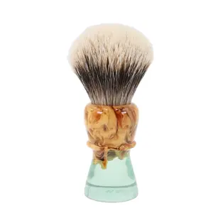 Escova de barbear masculina, escova de cabelo molhado para homens yaqi cavern lake