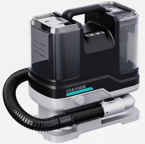 Nettoyeur de tapis à vapeur électrique portable à haute pression avec seau d'agent de nettoyage séparé - Product Image 3