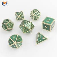 Nouvel ensemble de dés métalliques polyédriques 2026, grand format, pour RPG, avec étui, plateau, tour et sac de rangement, pour jeu de rôle D&D (Kit de démarrage)