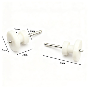 Mini Round <b>Nails</b> For <b>Wall</b> Hanging Photo Display 1-3kg Load Capacity ABS Material Single Hook Design - Product Image 2