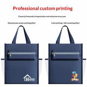 Porte-documents Grande Capacité Direct Usine, Sac de Rétention pour Étudiants, Livres et Tutorat, Étanche, Logo Personnalisable, Cours de Formation - Product Image 3