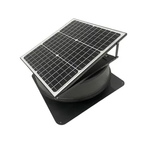 Eco Vent Tools Ceiling Exhaust Fan Attic Air Ventilation DC Cooling Fans 60W Solar Powered Heat Extraction Roof Turbo Fan System