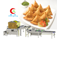 Machine à samosas en vente chaude, machine à pâtés entièrement automatique, machine à faire des boulettes, machine à empanadas