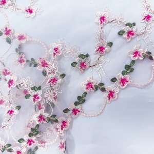 30CM di <span class=keywords><strong>pizzo</strong></span> floreale per abito da sposa foglie modello Tulle fiore di <span class=keywords><strong>pizzo</strong></span> Applique - Product Image 4