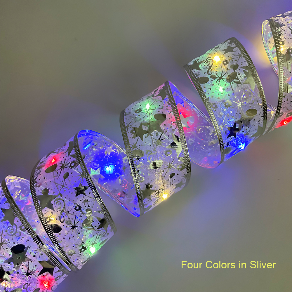 Quatre couleurs dans le ruban