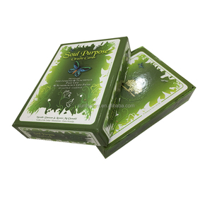 Tùy Chỉnh Thiết Kế Giấy In Đầy Đủ Màu Sắc Vàng Lá Chơi Thẻ Sang Trọng Tùy Chỉnh In Tarot Thẻ Với Hộp - Product Image 4