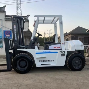 Originele Japanse Perfecte Staat <span class=keywords><strong>Tcm</strong></span> 7 Ton 7 T 7ton Vorkheftrucks/<span class=keywords><strong>Tcm</strong></span> Gebruikt Diesel Fd70 <span class=keywords><strong>Fd80</strong></span> Fd100 Heftruck Te Koop - Product Image 6