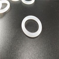 Joint torique en silicone blanc, joint d'étanchéité en silicone en forme de O, résistant aux hautes températures, de qualité alimentaire, étanche, en caoutchouc de silicone