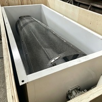 Machine professionnelle de refroidissement de granulés d'aliments avec moteur à engrenages et conception longue durée de vie pour usine d'aliments commerciale