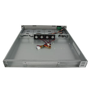 Factory Regular Stocked Diseño de <span class=keywords><strong>rack</strong></span> de <span class=keywords><strong>19</strong></span> pulgadas 1U Montaje en <span class=keywords><strong>rack</strong></span> Industrial <span class=keywords><strong>PC</strong></span> Box Server case 550mm Profundidad - Product Image 4