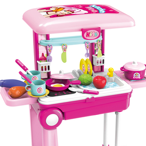 Set da <span class=keywords><strong>Cucina</strong></span> per Bambini, Valigetta Giocattolo per Cucinare per Bambine - Product Image 5