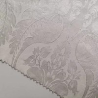 Tissu jacquard ignifuge inhérent au luxe très vendu pour les draps et les couettes dans les hôtels familiaux