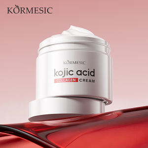 KORMESIC - Crema Facial de Ácido Kójico y Colágeno de 140 g, Marca Privada al por Mayor, Crema Hidratante Iluminadora Orgánica - Product Image 1