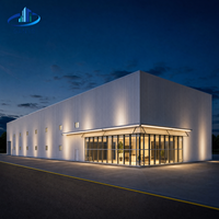 Bâtiment d'entrepôt en acier 24x60x10.5 pour projet américain, conçu pour une planification flexible de l'espace de stockage