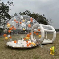 Venta caliente Bubble Hotel Inflable Bubble Tent Lodge Houses con Pvc impermeable transparente