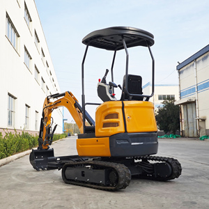 Miniexcavadora de cadenas Kylin de 2 toneladas, hecha a medida, con motor e hidráulica para reparación de carreteras, tendido de tuberías y cables - Product Image 2