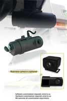 2 Kanallı 1080P Çift Lensli Treyler Kamyon CMSV6 Filo Yönetimi Canlı Yayın DVR Araç Kamerası LTE GPS WiFi Video Kaydedici