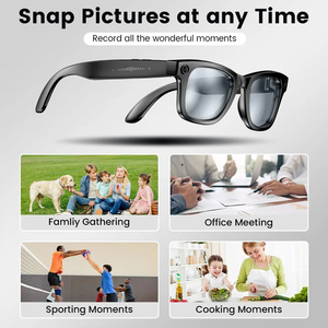 Smart <strong>Glasses</strong> V03 with 800W Camera for Photo/Video, Noise Reduction, AI Recognition &amp; Real-Time Translation - Product Image 3