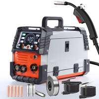 LETSWELD Nouvelle machine à souder multifonctionnelle 3-en-1 MIG/MMA/TIG à inverseur CC 6 kg avec garantie d'un an