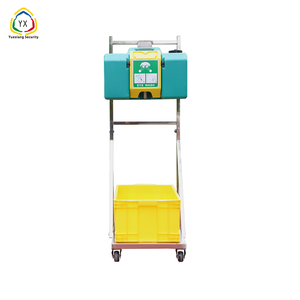 Estación de <span class=keywords><strong>Lavaojos</strong></span> de Emergencia Portátil y Removible con Tanque de 30L y Carro de Acero Inoxidable SS304, Producto de Seguridad para Laboratorios y Plantas - Product Image 2