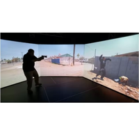 Jeu de tir interactif, jeu de projection murale, jeu multi-personnes tactile, simulateur de tir de haute qualité