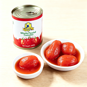 Tomates Pelados con Índice <span class=keywords><strong>de</strong></span> Dulzura <span class=keywords><strong>y</strong></span> Acidez Moderados, Aptos para la Producción <span class=keywords><strong>de</strong></span> Salsas Concentradas, Materia Prima para Panadería, para Salsa <span class=keywords><strong>de</strong></span> Pizza - Product Image 1
