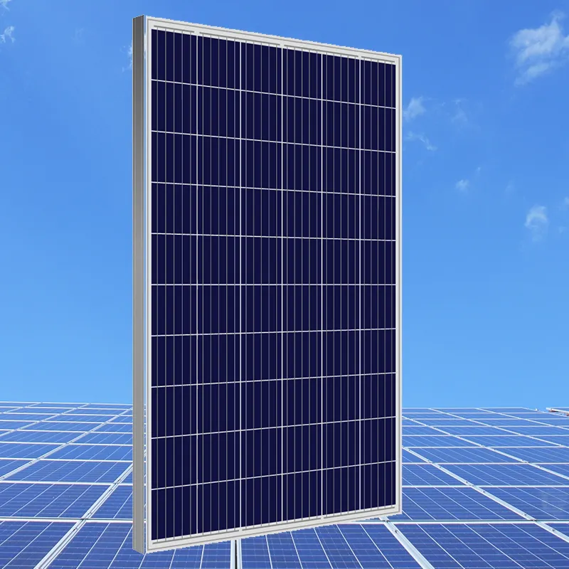 Preiswerter 250 Watt 12 Volt polykristalliner Silizium-Pv-Modul Poly-Solarpanels für Fliesendach-Bauernhaus-Station