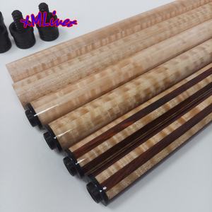 Demi-fini/fini 12 pièces érable tigre/bois cocobolo technologie laminée queue de billard pour queues de billard/queues de carambole - Product Image 5