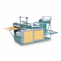 Machine de fabrication de sacs en plastique entièrement automatique à grande vitesse avec fonction de découpe, certifiée CE, moteur et roulements inclus, à vendre