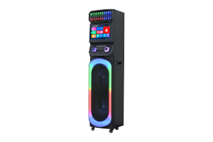 רמקול קריוקי פרטי עם WiFi, מסך מגע RGB, וופר כפול 12 אינץ', למסיבות וידאו, אלחוטי 5.0 למחשב ולטלפון נייד - Product Image 3