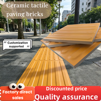 3030 20mm Épaisseur, Carrelage Tactile Antidérapant et Résistant à l'Usure pour Allées Extérieures, Tuile Indicatrice en Céramique