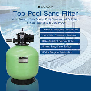 <span class=keywords><strong>Filtre</strong></span> à <span class=keywords><strong>sable</strong></span> pour bassin haute performance de 15 m³/h avec boîtier résistant à la corrosion et filtration multi-étages pour les grands éléments aquatiques - Product Image 2