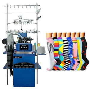 Guter Preis Italienische voll automatische computer gesteuerte Socken machen Strick maschinen Socken Maschine zum Verkauf