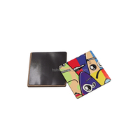 Großhandel Blank MDF Sublimation Kühlschrank Magneten Platz 50mm