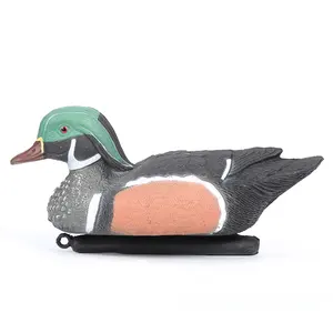 Flocked Motor Silhouette Plastic Electric Motion Cheap Used Blow Mold Eva Motorized Mallard Wholesale Wood Duck decoys Hunting