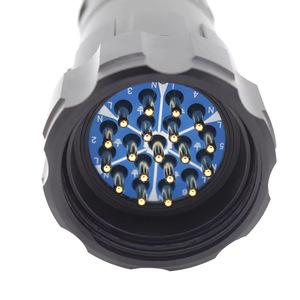 Dmx Controller 19 Pin Male <b>Plug</b> Gold Plated Connector IP65 Stage <b>Lighting</b> Equipment - Product Image 2