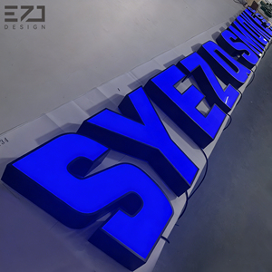 Insegna Luminosa Personalizzata con <span class=keywords><strong>Font</strong></span>, Logo per Esterni, Segnaletica Resistente alle Intemperie per Branding di Negozi, a Risparmio Energetico e di Lunga Durata - Product Image 4