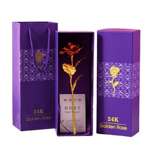 Rosa in scatola viola galaxy oro rosa Infinity Rose di plastica regalo di fiori per sua moglie mamma regali di compleanno di <span class=keywords><strong>san</strong></span> <span class=keywords><strong>valentino</strong></span> - Product Image 1