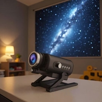 Projecteur d'étoiles 3D, planétarium immersif pour toute la pièce, lumière de nuit LED, mini lumière douce HD, cadeaux