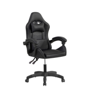 Chaise de bureau et de gaming moderne de luxe, ergonomique, à dossier haut, pivotante, en similicuir PU, avec fonction de levage et d'inclinaison, à roulettes, à prix abordable