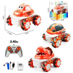 Coche de Acrobacias con Control Remoto SINO de 2.4Ghz y 9 Canales, Escala 1/36, Diseño de Dibujos Animados, Escalada, Rotación de 360 Grados, Luces, Cargador, Listo para Usar - Product Image 2