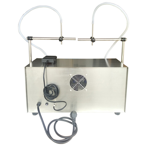 Pompe magnétique à double buse semi-automatique pour remplissage de bouteilles en verre de boissons, huile et eau sur bureau - Product Image 3