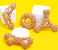 Jouet à mâcher populaire pour chien en imitation os, bâton durable pour le nettoyage des dents, jouet d'auto-entretenissement pour animaux de compagnie pour chiens de petite et moyenne taille