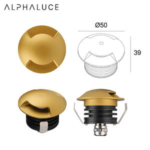 Applique murale Led encastrée pour l'intérieur et l'extérieur, luminaire décoratif d'intérieur, idéal pour un plancher, un escalier, un sentier, un couloir ou un plancher - Product Image 3