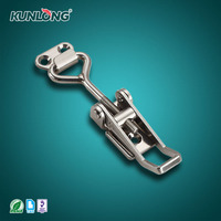 Loquet de compression réglable SUS304, 3 tailles, pour boîte d'équipement scellée résistante à la corrosion, marine et mécanique