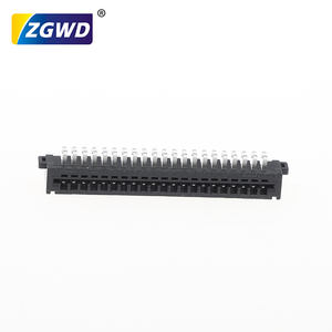 Пользовательский черный разъем FFC 1,25 мм плоский горизонтальный двухрядный контактный разъем - Product Image 4