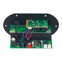 VIRE papan Amplifier Bluetooth Mono 20W, papan amplifikasi modul Amp Audio Kelas D Speaker Portabel baterai Li-ion 74V