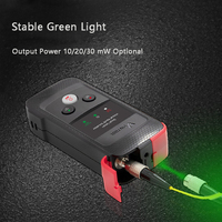 Localizador Visual de Fallas de Fibra Óptica VINTOOL VS11-G20 de 20mW con Láser Verde para Equipos de Red de Fibra Óptica