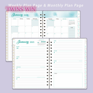 Notebook3343แผนโน้ตบุ๊คไดอารี่ A5ขนาดสินค้าของขวัญธุรกิจขององค์กรสำหรับส่งเสริม<span class=keywords><strong>การ</strong></span>ขายโลโก้กำหนดเอง - Product Image 4