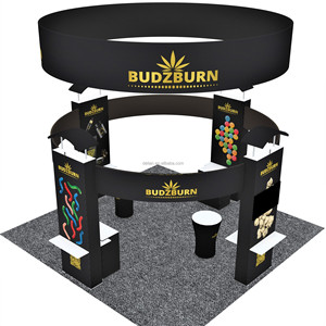 Assemblage rapide 10-20 stand d'exposition portable pour salon professionnel affichage d'exposition de cadre de tuyau de construction rapide pour les salons - Product Image 5